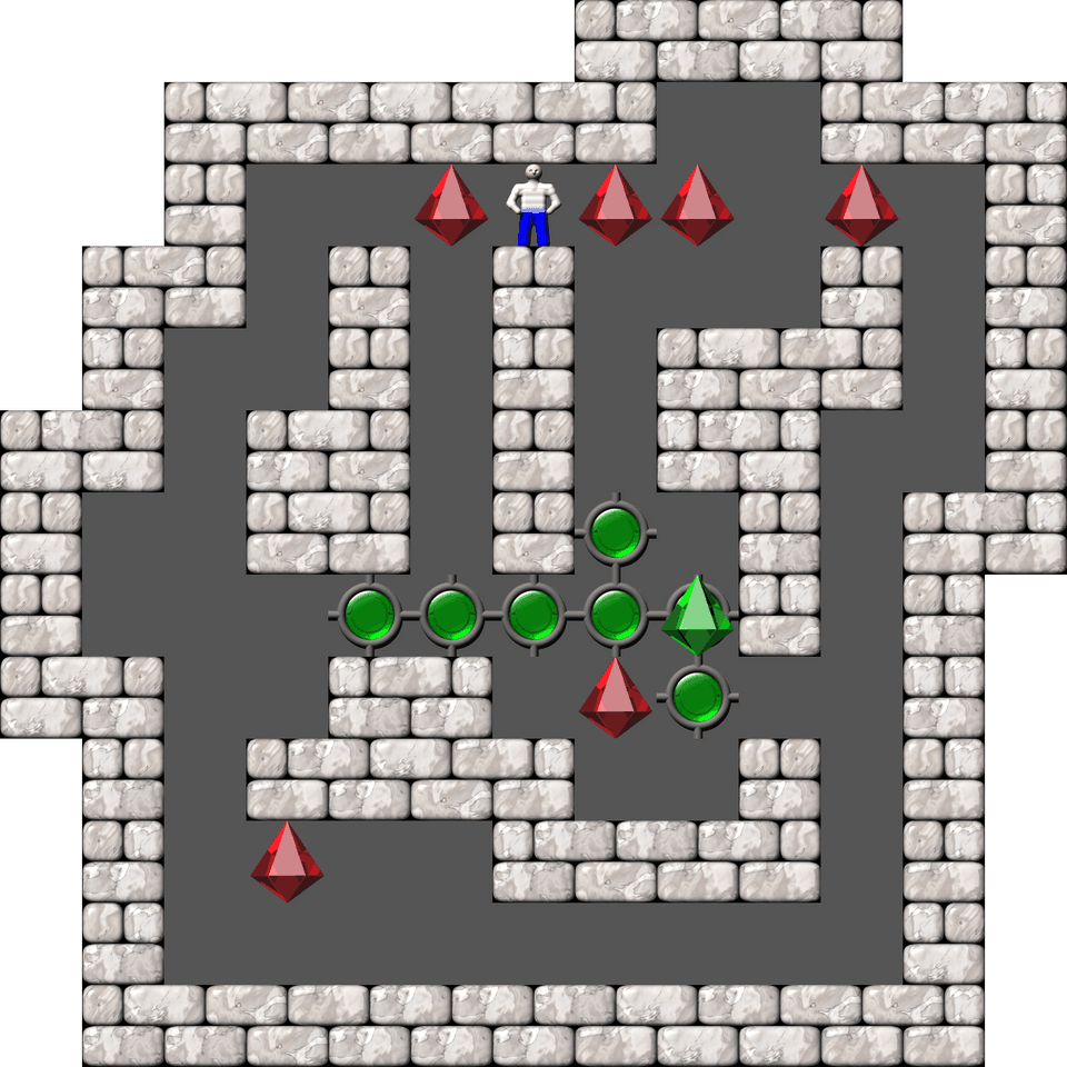 Sokoban Revenge 34 level 60